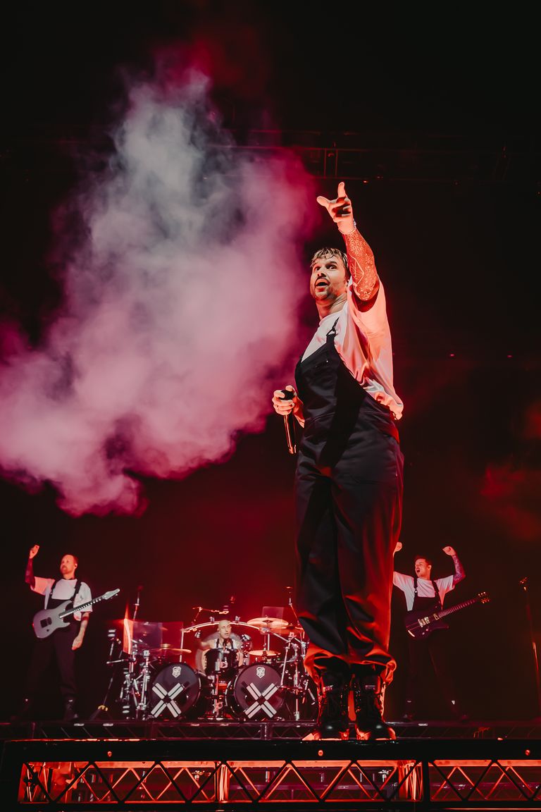 Electric Callboy performing live in Adelaide at AEC Arena